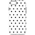 White and Black Polka Dots iPhone Cases