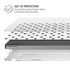 White and Black Polka Dots MacBook Pro 14in (2021-24) Case plus Skin
