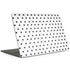 White and Black Polka Dots MacBook Skins