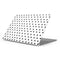 White and Black Polka Dots Apple MacBook Pro 16-inch Skin