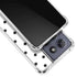 White and Black Polka Dots Moto G 5G (2025) Clear Case