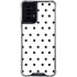 White and Black Polka Dots Moto G Power 5G (2024) Clear Case