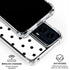 White and Black Polka Dots Moto G Power 5G (2024) Clear Case
