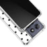 White and Black Polka Dots Moto G Power 5G (2025) Clear Case