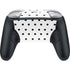 White and Black Polka Dots Nintendo Switch 2 (2025) Pro Controller Skin