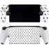 White and Black Polka Dots PlayStation Portal Remote Player Skin