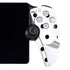 White and Black Polka Dots PlayStation Portal Remote Player Skin