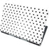 White and Black Polka Dots Dell Precision Skin