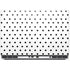 White and Black Polka Dots Dell Precision Skin