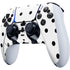 White and Black Polka Dots PS5 DualSense Edge Pro Controller Skin