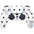 White and Black Polka Dots PS5 Pro Disk Bundle Skin