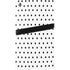 White and Black Polka Dots PS5 Pro Disk Console Skin