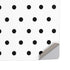 White and Black Polka Dots PS5 Pro Disk Console Skin