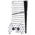 White and Black Polka Dots PlayStation PS5 Skins