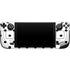 White and Black Polka Dots Steam Deck Handheld Gaming Computer Skin
