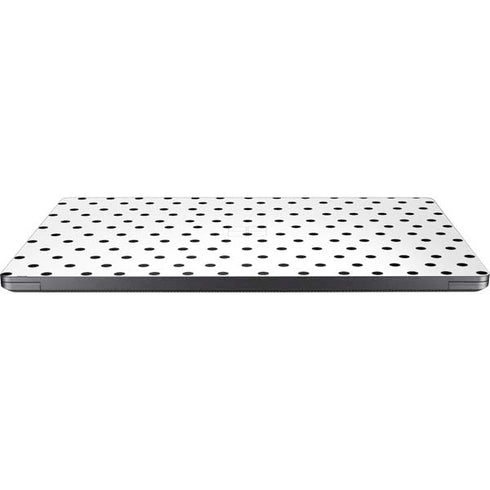 White and Black Polka Dots Surface Laptop 7 13.8in Skin