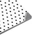 White and Black Polka Dots Laptop Skins