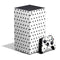 White and Black Polka Dots XBox Series X Digital Edition Bundle Skin