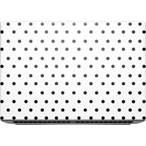 White and Black Polka Dots HP ZBook Fury 16 G10 Skin