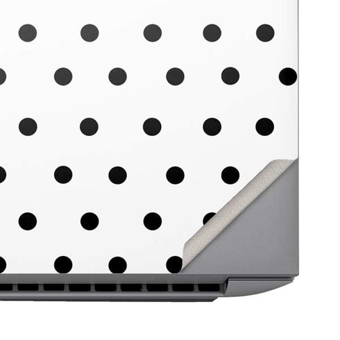 White and Black Polka Dots HP ZBook Fury 16 G10 Skin