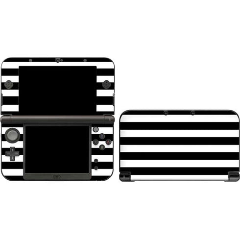White and Black Stripes Nintendo Skins