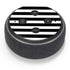 White and Black Stripes Amazon Echo Dot Skin