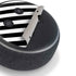 White and Black Stripes Amazon Echo Dot Skin
