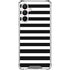 White and Black Stripes Galaxy A16 5G Clear Case