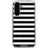White and Black Stripes Galaxy A36 5G Clear Case