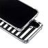 White and Black Stripes Galaxy A36 5G Clear Case