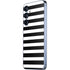 White and Black Stripes Galaxy A55 5G Skin