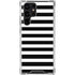 White and Black Stripes Galaxy S23 Ultra Clear Case