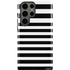 White and Black Stripes Galaxy S23 Ultra Pro Case