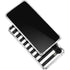 White and Black Stripes Galaxy S24 FE Clear Case