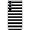 White and Black Stripes Galaxy S25 Plus Skin