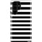 White and Black Stripes Galaxy S25 Ultra Impact Case