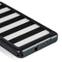White and Black Stripes Galaxy S24 Ultra Waterproof Case
