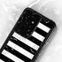 White and Black Stripes Galaxy S24 Ultra Waterproof Case