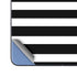 White and Black Stripes Galaxy Z Fold5 5G Skin