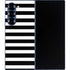 White and Black Stripes Galaxy Z Fold6 Skin