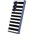 White and Black Stripes Galaxy Z Fold6 Skin