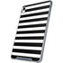 White and Black Stripes iPad 11th Gen (2025) Clear Case