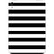 White and Black Stripes Apple iPad Mini Skin