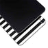 White and Black Stripes Apple iPad Mini Skin