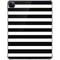 White and Black Stripes iPad Pro 11in (2024) Clear Case