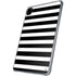 White and Black Stripes iPad Pro 11in (2024) Clear Case