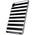 White and Black Stripes iPad Cases
