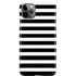 White and Black Stripes iPhone Cases