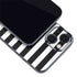 White and Black Stripes iPhone 15 Skin