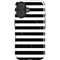 White and Black Stripes iPhone 16 Magsafe Impact Case